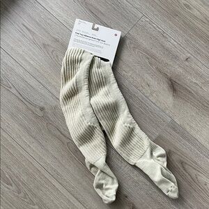 Lululemon Athletica Beige Knee-High Socks